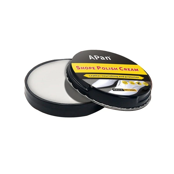 clear shoe wax