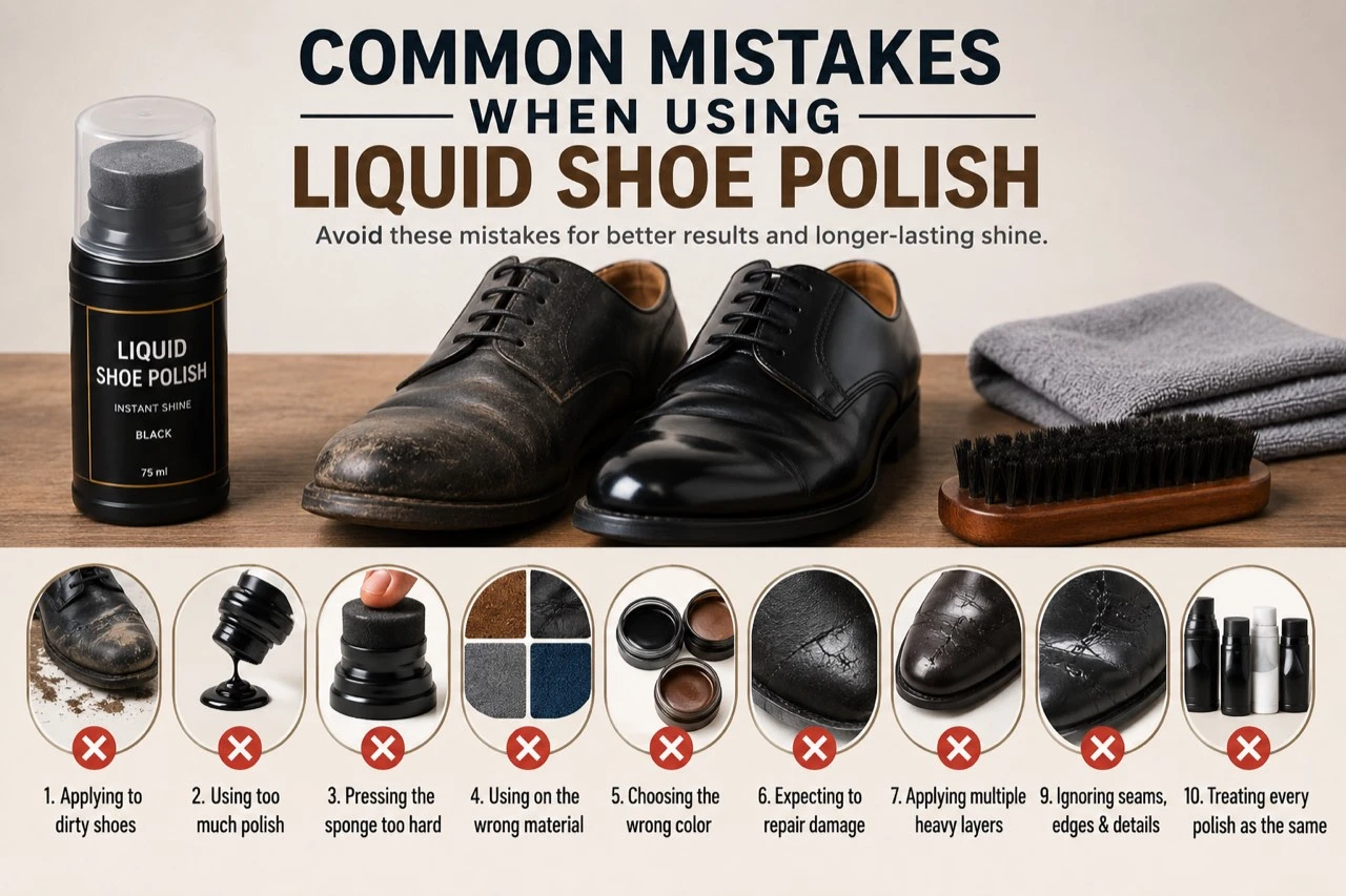 info-1-1 Common mistakes when using liquid shoe polish